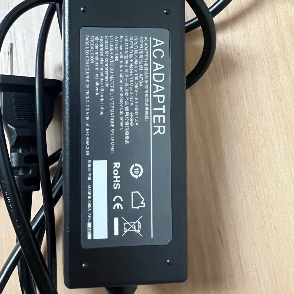 Laptop casual Ac adapter charger